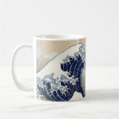 Mug La Grande Vague au large de Kanagawa Katsushika Ho (Gauche)