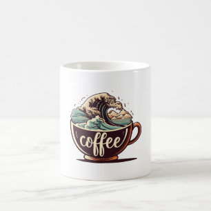 Mug La Grande Vague De Café