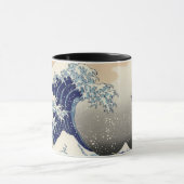 Mug La Grande Vague De Drone Au Large De Kanagawa (Centre)