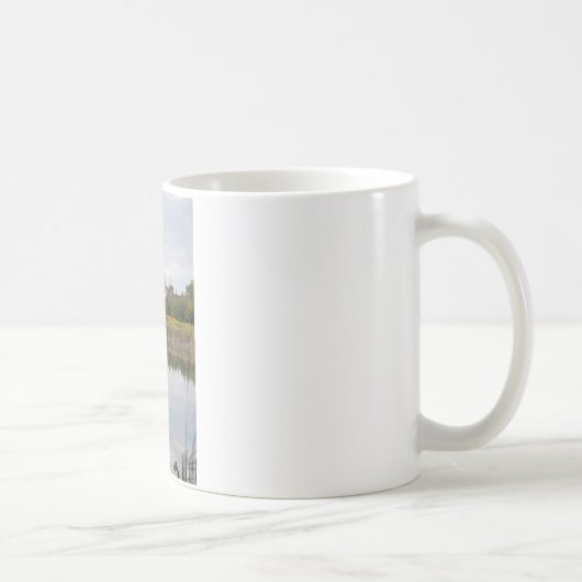 Mug La grange reflétée dans l'eau (Droite)