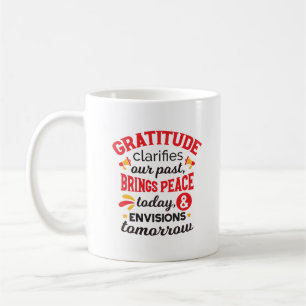 Mug La gratitude clarifie notre passé – Art Inspirant