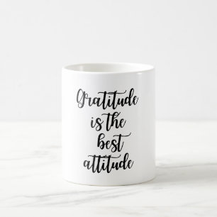 Mug La gratitude est la meilleure attitude
