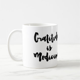 Mug La gratitude est médecine