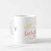Mug La gratitude est tout (Devant gauche)
