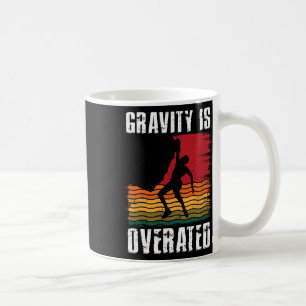 Mug La gravité est surestimée Escalade Amoureux de l'e