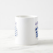Mug La Grèce - drapeau de ondulation grec (Centre)
