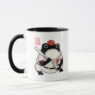 Mug La Grenouille de Baseball Esthétique Japonaise dan