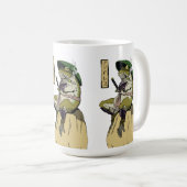 Mug La grenouille de Samurai : Gardien du Lotus (Devant droit)