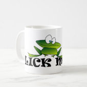 Mug La grenouille me lèchent (Devant gauche)