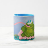 Mug La grenouille tôt attrape la mouche (Centre)