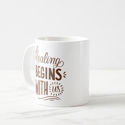Mug la guérison commence avec nous (Devant gauche)