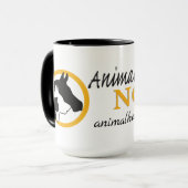 Mug La guérison des animaux maintenant la boue (Devant gauche)