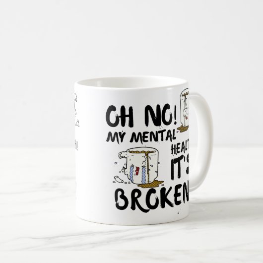 Mug La guérison par l'ouverture (Devant droit)
