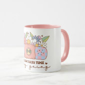 Mug La guérison Prend Du Temps À Continuer, Citation S (Devant droit)