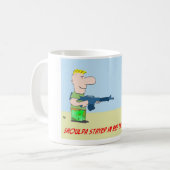 Mug la guerre d'Irak tyrmay de Marine Corps est restée (Devant gauche)