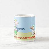 Mug la guerre d'Irak tyrmay de Marine Corps est restée (Centre)