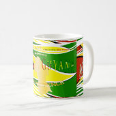 Mug La Guyane, cinquantième anniversaire heureux (Devant droit)