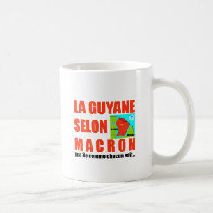 Mug La Guyane selon Macron est une île