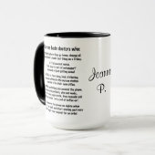 Mug La haine d'infirmières soigne Who : (Devant gauche)