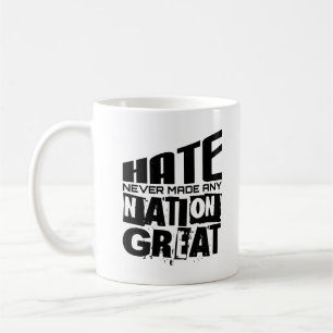 Mug La Haine N'A Jamais Fait Une Grande Citation Polit