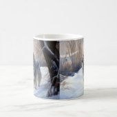 Mug La Hanche Afghane Laisser Neige Noël (Centre)