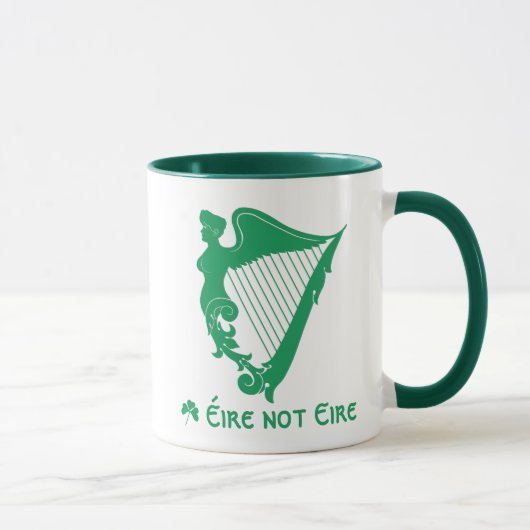 Mug La harpe irlandaise - symbole de l'Irlande (Droite)