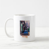 Mug La Havane au Cuba - EL Capitolo avec l'oldtimer (Gauche)