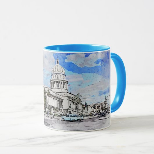Mug La Havane, Cuba, la boue combo (Devant droit)