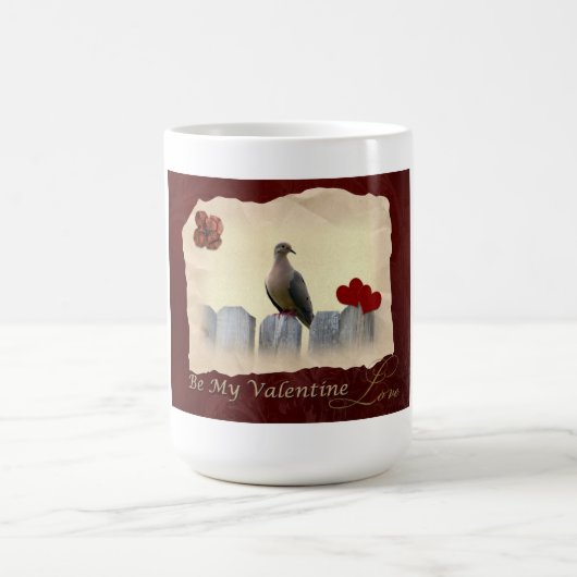 Mug La heureuse Sainte-Valentin soit mon Valentine (Centre)
