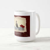 Mug La heureuse Sainte-Valentin soit mon Valentine (Devant droit)