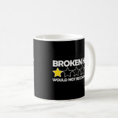Mug La Hip Cassée Ne Recommande Pas Le Remplacement De (Devant droit)