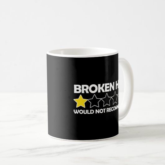 Mug La Hip Cassée Ne Recommande Pas Le Remplacement De (Devant droit)