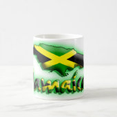 Mug La Jamaïque avec le titre de drapeau (Centre)
