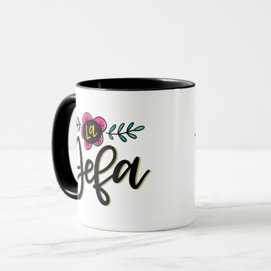 Mug La Jefa, (Devant gauche)