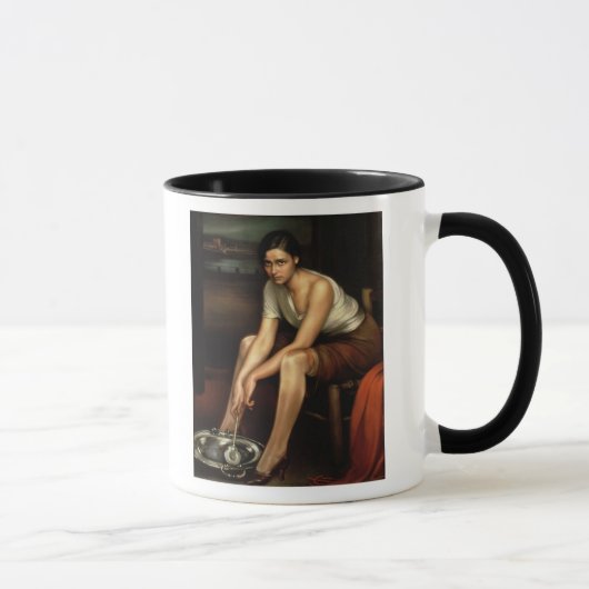 Mug La jeune fille de attirance (Droite)