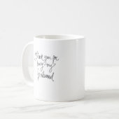Mug La jeune mariée Bk de petit pain de Br du DK de (Devant gauche)