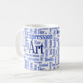 Mug La joie de l'expression artistique et créative (Devant gauche)