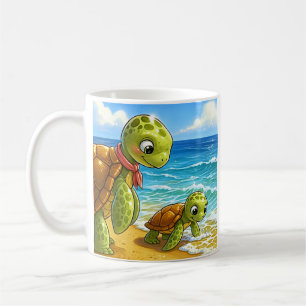 Mug La jolie tortue de mer