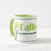 Mug La jonquille de printemps (Devant gauche)