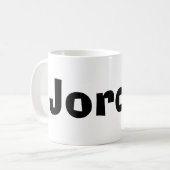 Mug La Jordanie (Devant gauche)