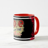 Mug La journée branchée de Love Air Valentines (Devant droit)