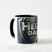 MUG LA JOURNÉE DES PÈRES HERO-PÈRE (Devant gauche)