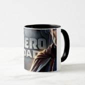 MUG LA JOURNÉE DES PÈRES HERO-PÈRE (Devant droit)