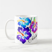 Mug La ketmie hawaïenne fleurit Aloha (Gauche)