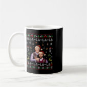 Mug La La Donald Trump Potus 47 Swea de Noël laid (Gauche)