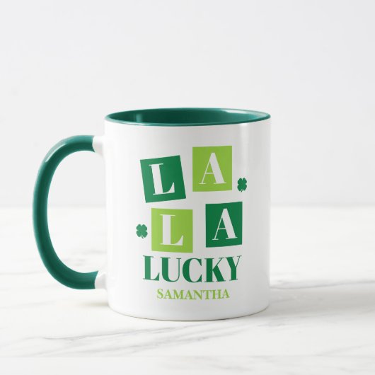 Mug La La Lucky Saint-Patrick (Gauche)