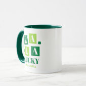 Mug La La Lucky Saint-Patrick (Devant gauche)