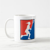 Mug La lacrosse de la fille (Gauche)