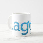 Mug La lagune est logo d'amusement (Devant gauche)