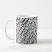 Mug La laine des moutons Abstraite nature (Gauche)